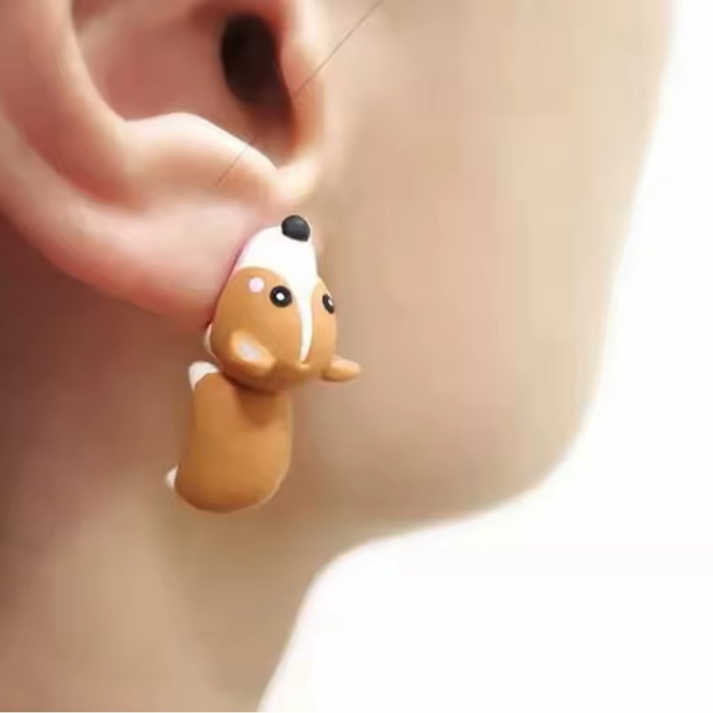 Adorable Corgie Earrings